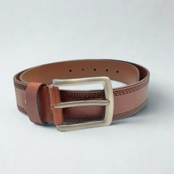 Calvadoss_Premiun_Genuine_Leather_Tan_Belt