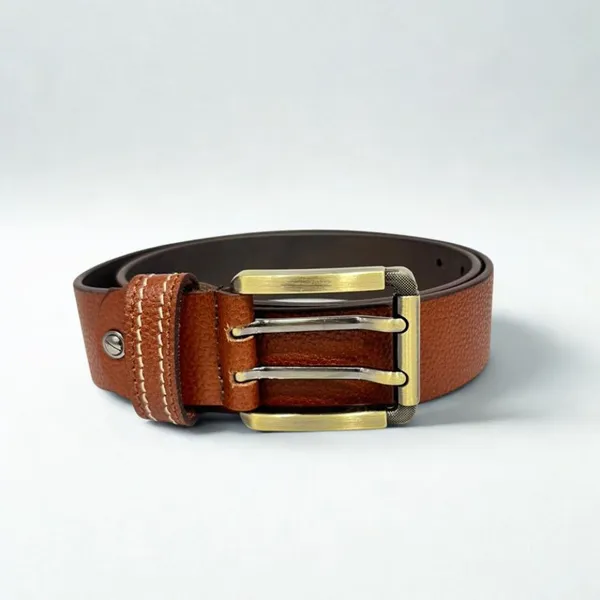 Calvadoss_Premiun_Genuine_Leather_Tan_Belt