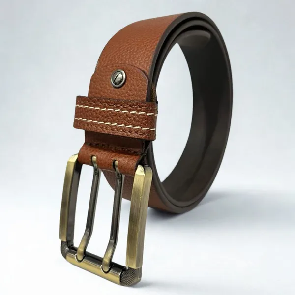 Calvadoss_Premiun_Genuine_Leather_Tan_Belt