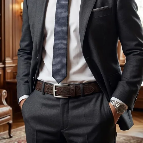 Calvadoss_Premiun_Genuine_Leather_Brown_Belt