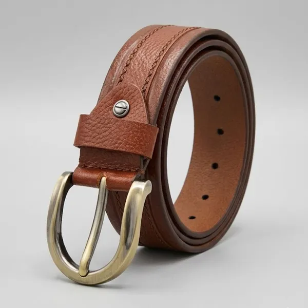 Calvadoss_Premiun_Genuine_Leather_Tan_Belt