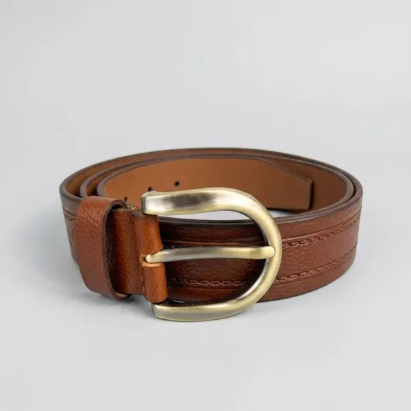 Calvadoss_Premiun_Genuine_Leather_Tan_Belt