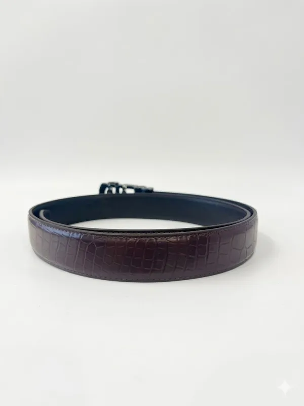 Brown_Croco_Vegan_Leather_Autolock_Rachet_Belt_for_Men
