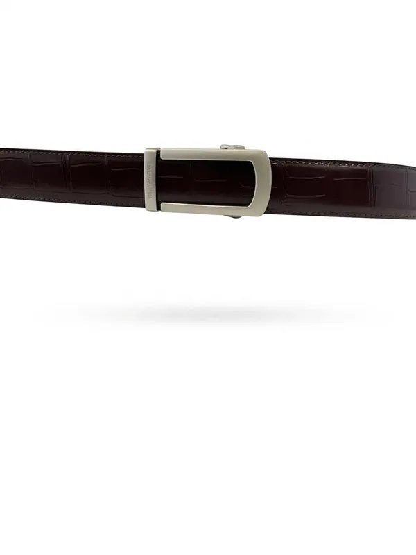Brown_Croco_Vegan_Leather_Autolock_Rachet_Belt_for_Men