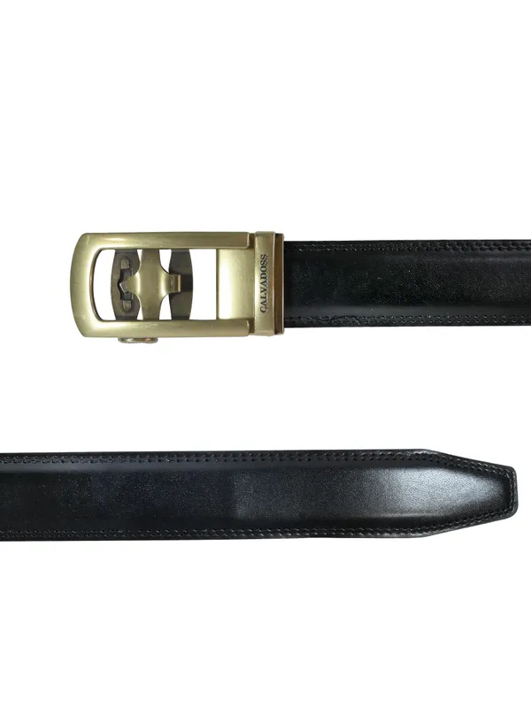 Black_Vegan_Leather__Autolock_Ratchet_Belt_For_Men
