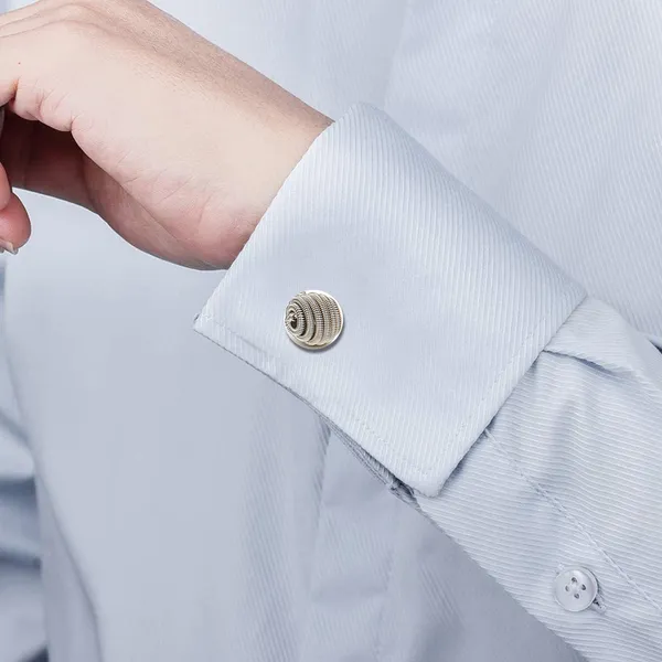 Calvadoss_Men_Silver-Toned_Premium_Cufflink