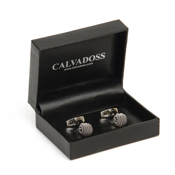 Calvadoss_Men_Silver-Toned_Premium_Cufflink