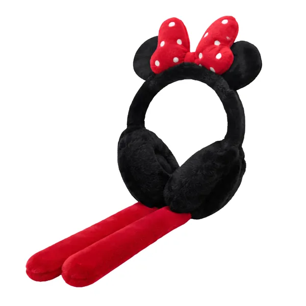 Calvadoss_Red_&_Black_Girl's_Ear_Muff