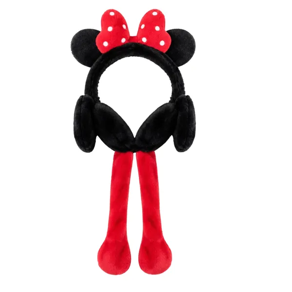 Calvadoss_Red_&_Black_Girl's_Ear_Muff