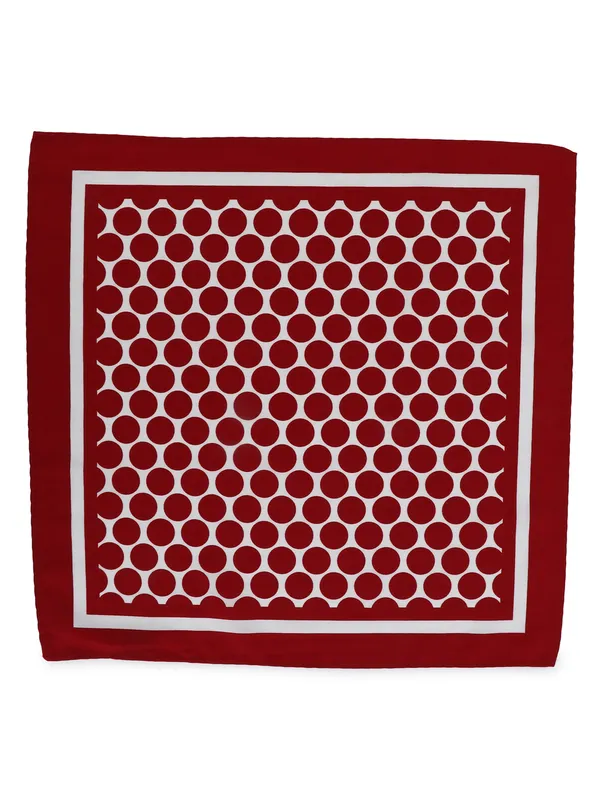 Men_Maroon_&_White_Printed_Pocket_Square