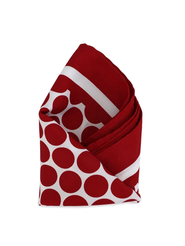 Men_Maroon_&_White_Printed_Pocket_Square