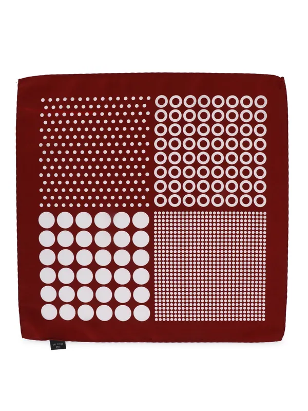 Men_Maroon_&_White_Printed_Pocket_Square