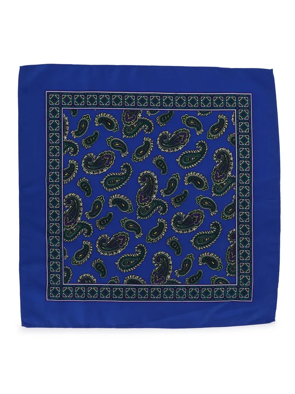 Men_Blue_&_Green_Printed_Pocket_Square