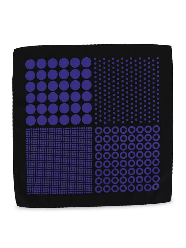 Men_Blue_&_Black_Printed_Pocket_Square