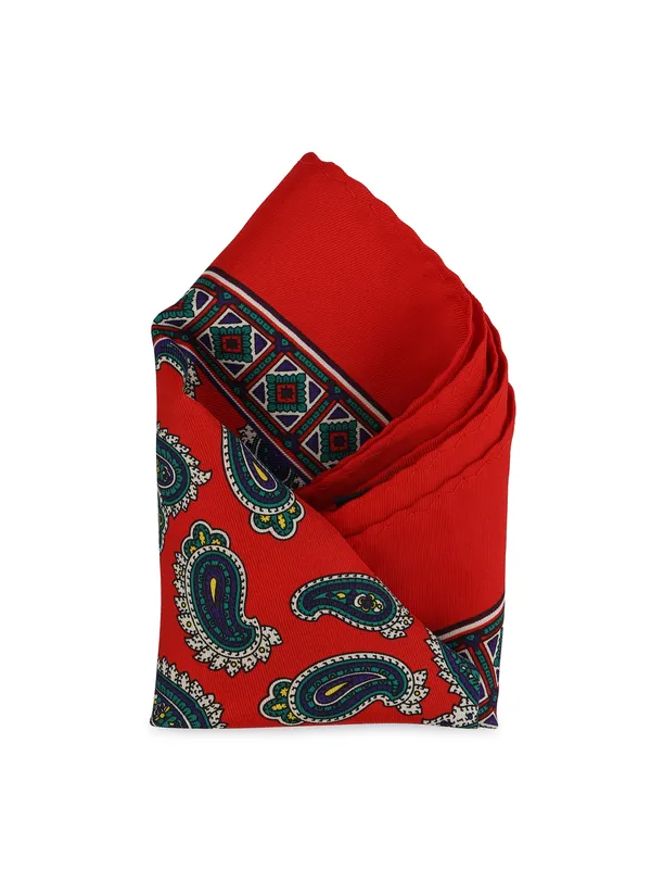 Men_Red_&_Blue_Printed_Pocket_Square