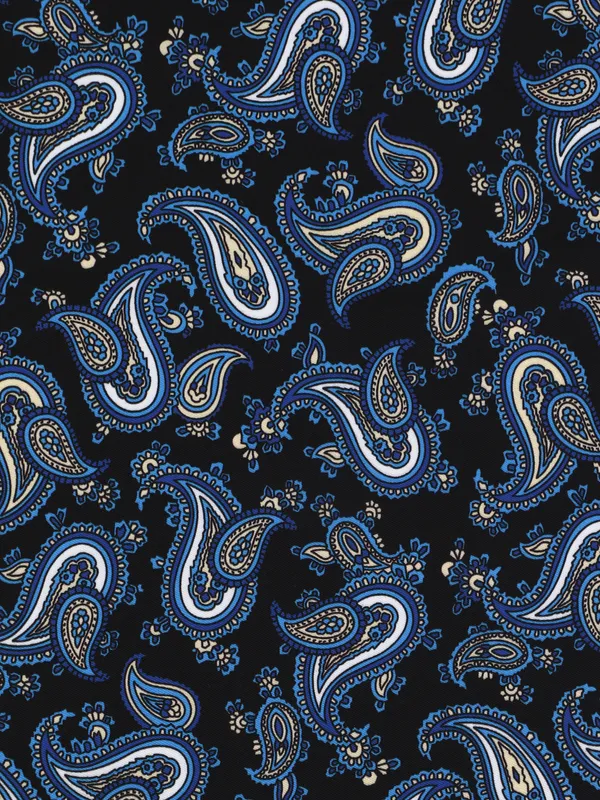 Men_Black_&_Blue_Printed_Pocket_Square