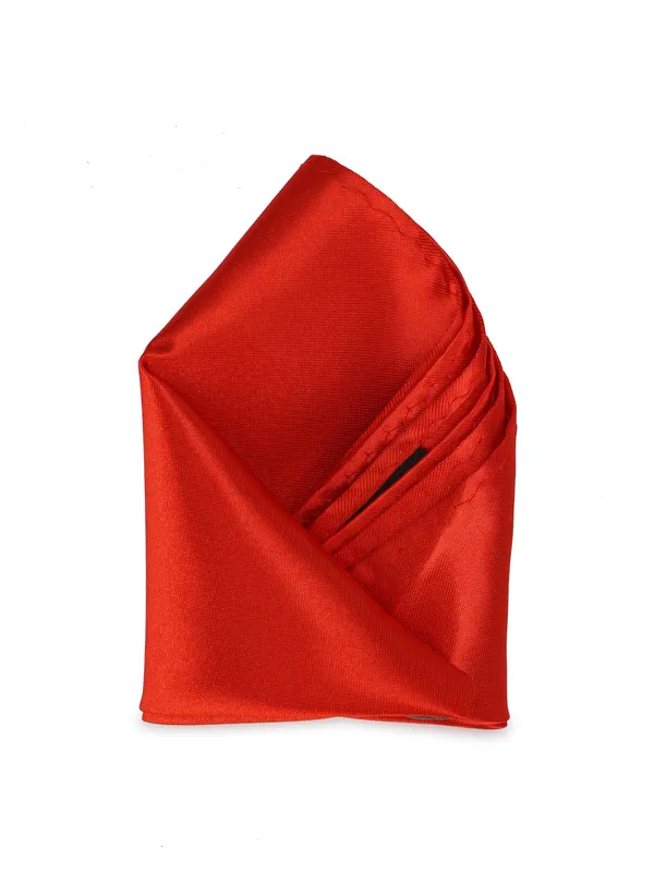 Men_Red_Solid_Pocket_Square