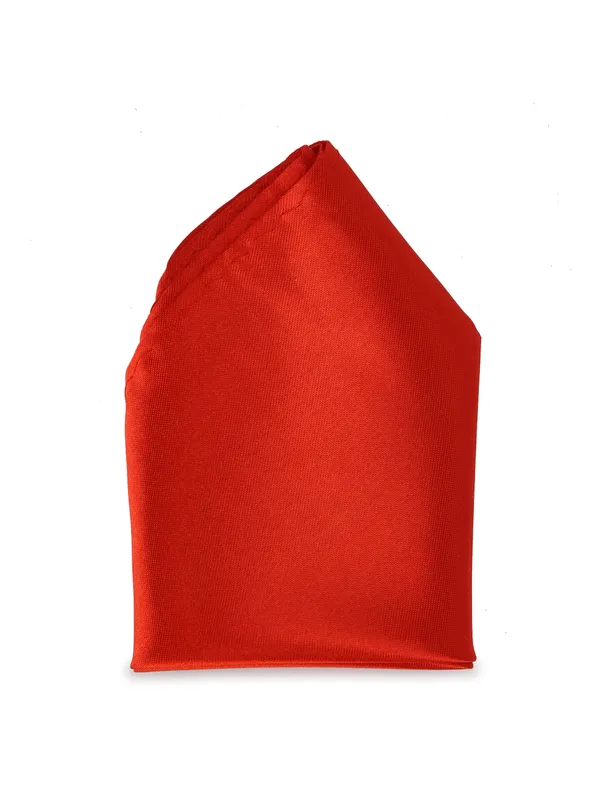 Men_Red_Solid_Pocket_Square