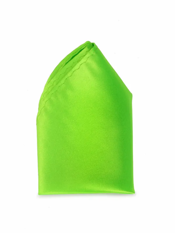 Men_Lime_Green_Solid_Pocket_Square