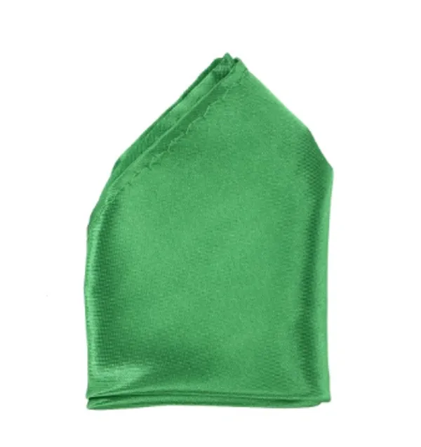 Men_Green_Solid_Pocket_Square