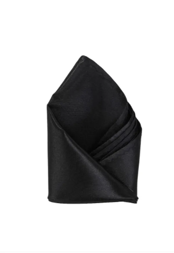 Men_Black_Solid_Pocket_Square