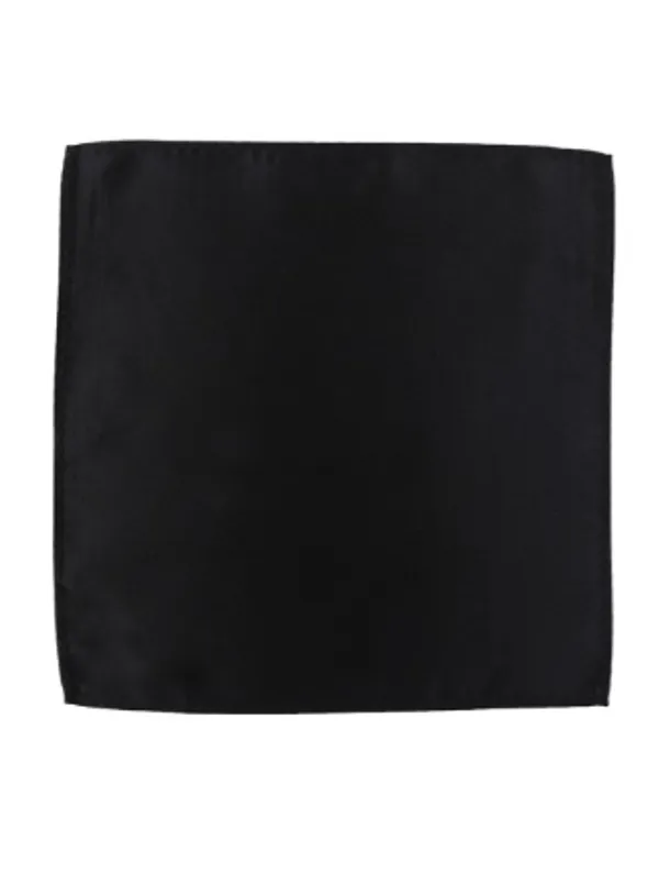Men_Black_Solid_Pocket_Square