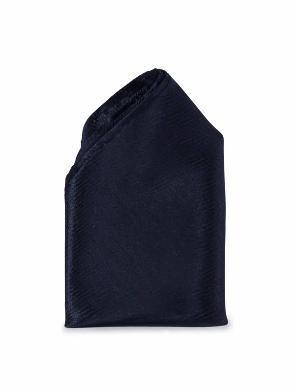 Men_Navy_Blue_Solid_Pocket_Square