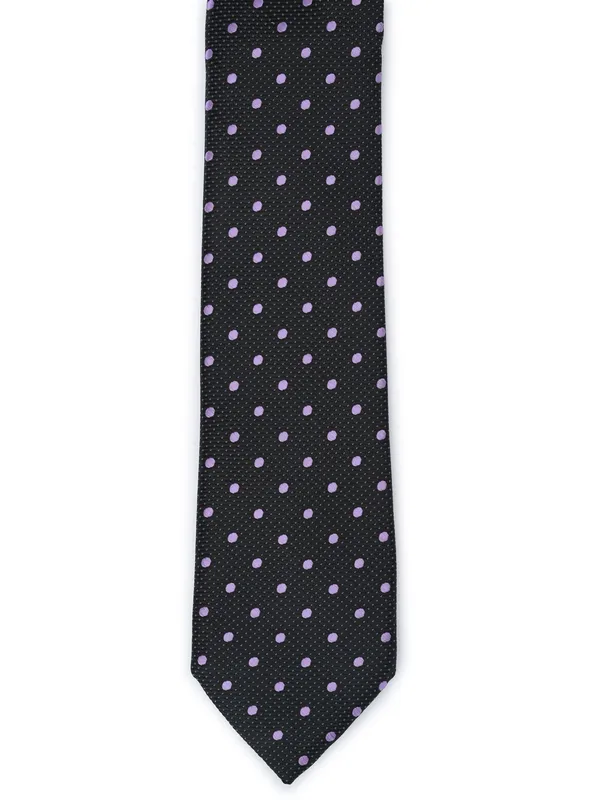 Calvadoss_Black_&_Purple_Woven_Design_Broad_Tie