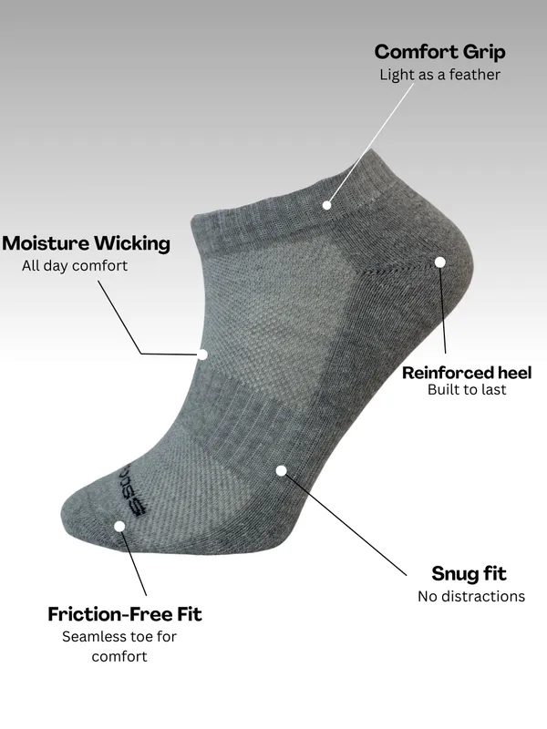 Black/Grey/Navy_Blue_Cotton_Pack_Of_3_All_Day_Comfort_Solid_Design_Low_Ankle_Length_Socks_For_Unisex