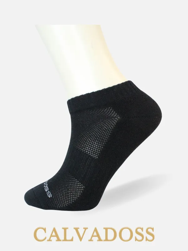 Black/Grey/Navy_Blue_Cotton_Pack_Of_3_All_Day_Comfort_Solid_Design_Low_Ankle_Length_Socks_For_Unisex