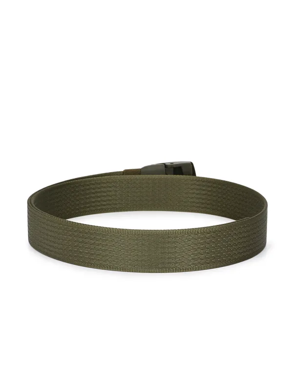 Calvadoss_Nylon_Single_Sided_Green_Belt_For_Men