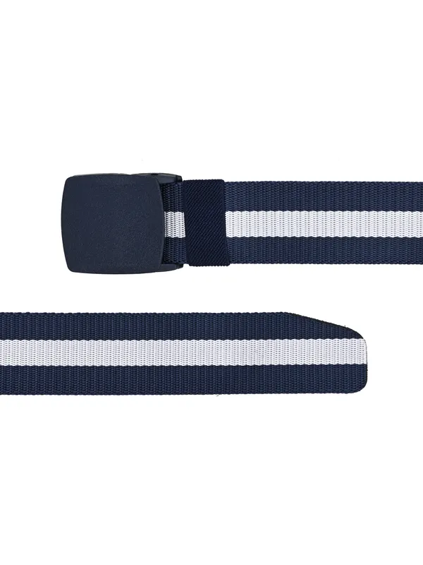 Calvadoss_Nylon_Single_Sided_Blue_Belt_For_Men