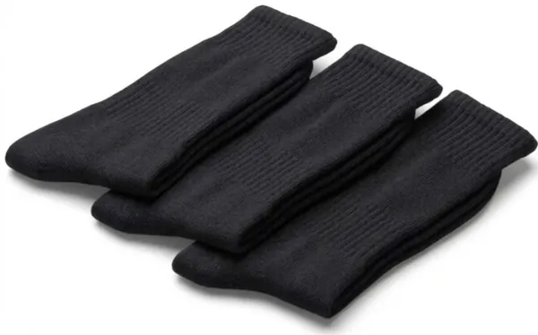 Ankle_Length,_Pack_of_3,Black_Cotton_Socks.