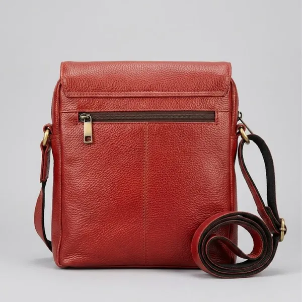 Calvadoss_Brown_Leather_Structured_Sling_Bag