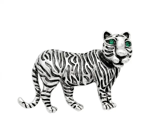 Calvadoss_Imperial_Silver_Tiger_Brooch