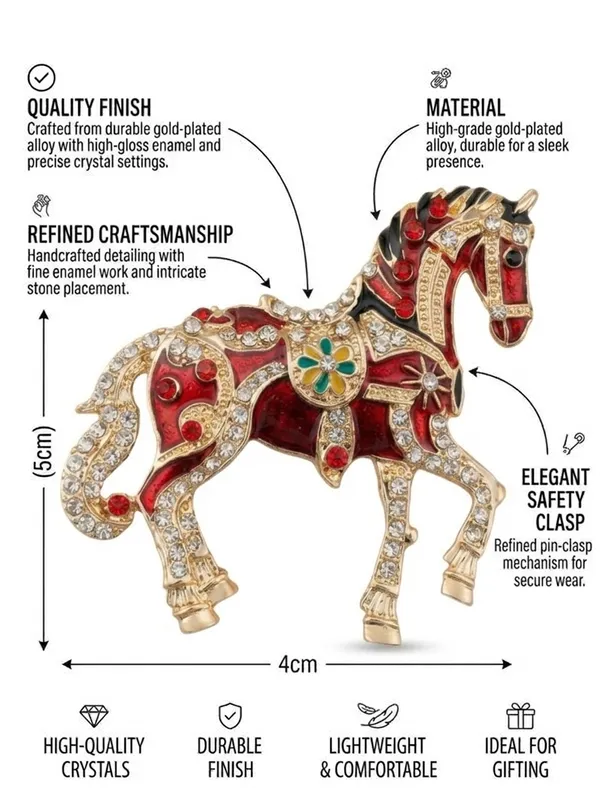 Calvadoss_Majestic_Variant_Horse_Brooch