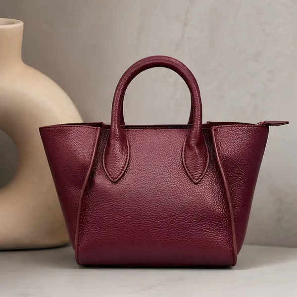 Calvadoss_Premium_Cherry_Leather_Handbag