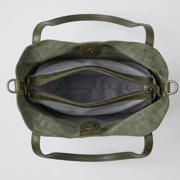 Calvadoss_Premium_Green_Textured_Handbag