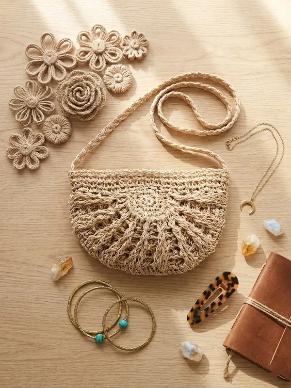 Calvadoss_Premium_Half-Moon_Crochet_Straw_Jute_Bag
