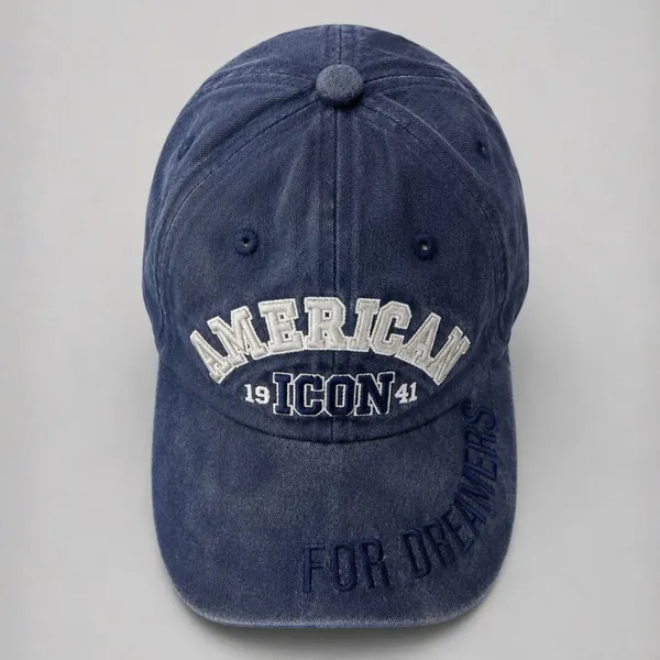 Calvadoss_Premium_Printed_Cotton_Navy_Cap