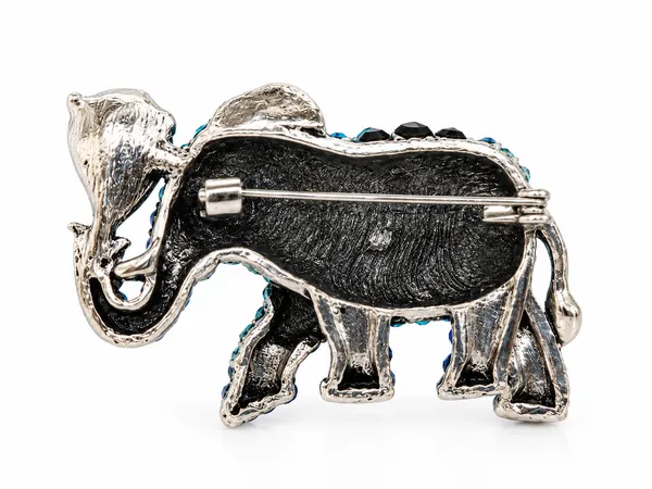 Calvadoss_Premium_Royal_Blue_Elephant_Brooch_Pin