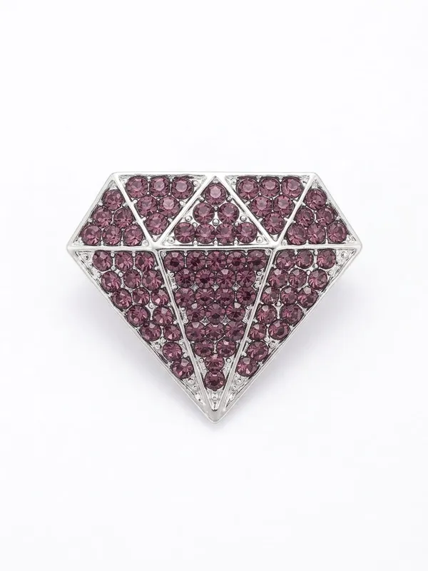 Calvadoss_Silver_Diamond_Cut-Brooch