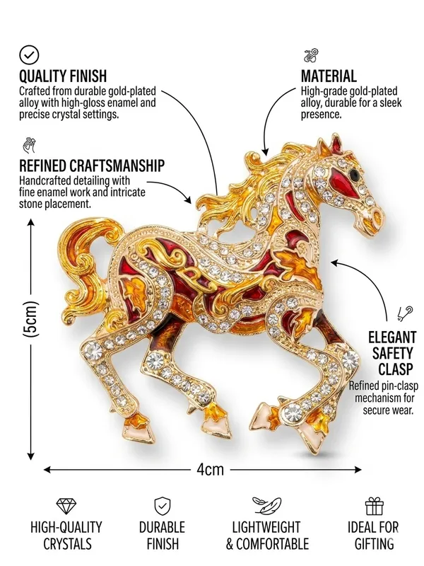 Calvadoss_Sunfire_Horse_Brooch_