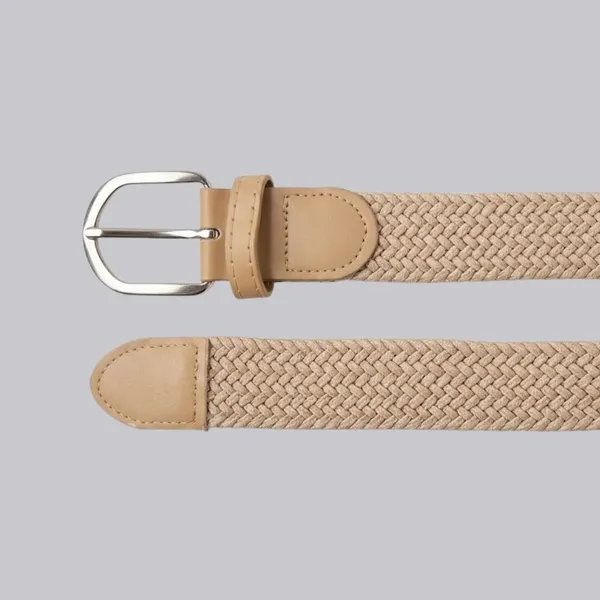 Calvadoss_Beige_Girls_Elastic_Belt