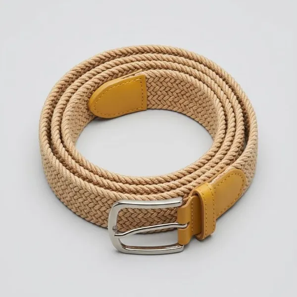 Calvadoss_Beige_Girls_Elastic_Belt