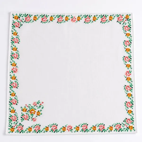 Calvadoss_Women's_Pure_Cotton_Botanical_Folk_Art_Handkercheif