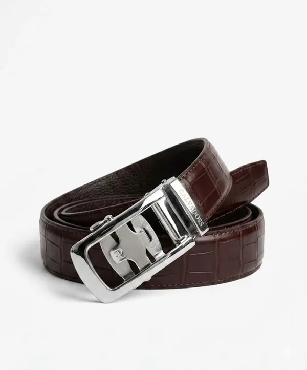 Brown_Croco_Vegan_Leather_Autolock_Rachet_Belt_for_Men