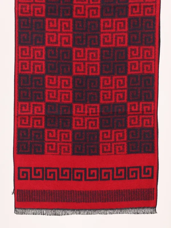 Multicolor_Patterned_Acrylic_Muffler_For_Unisex