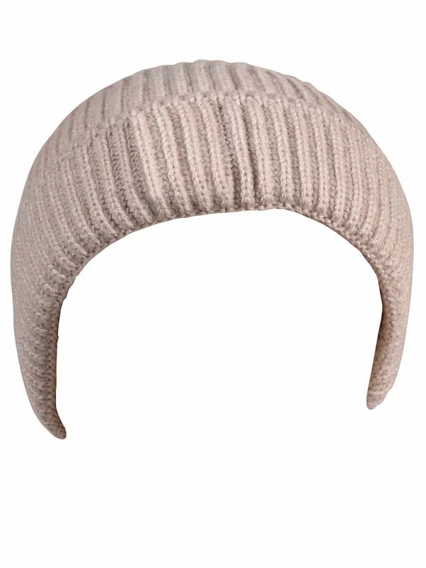 Beige_Woollen_Beanie_For_Unisex