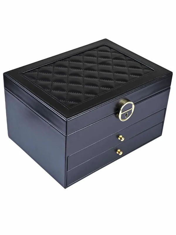 Calvadoss_Premium__Black_Jewellery_Box_Leather_Storage